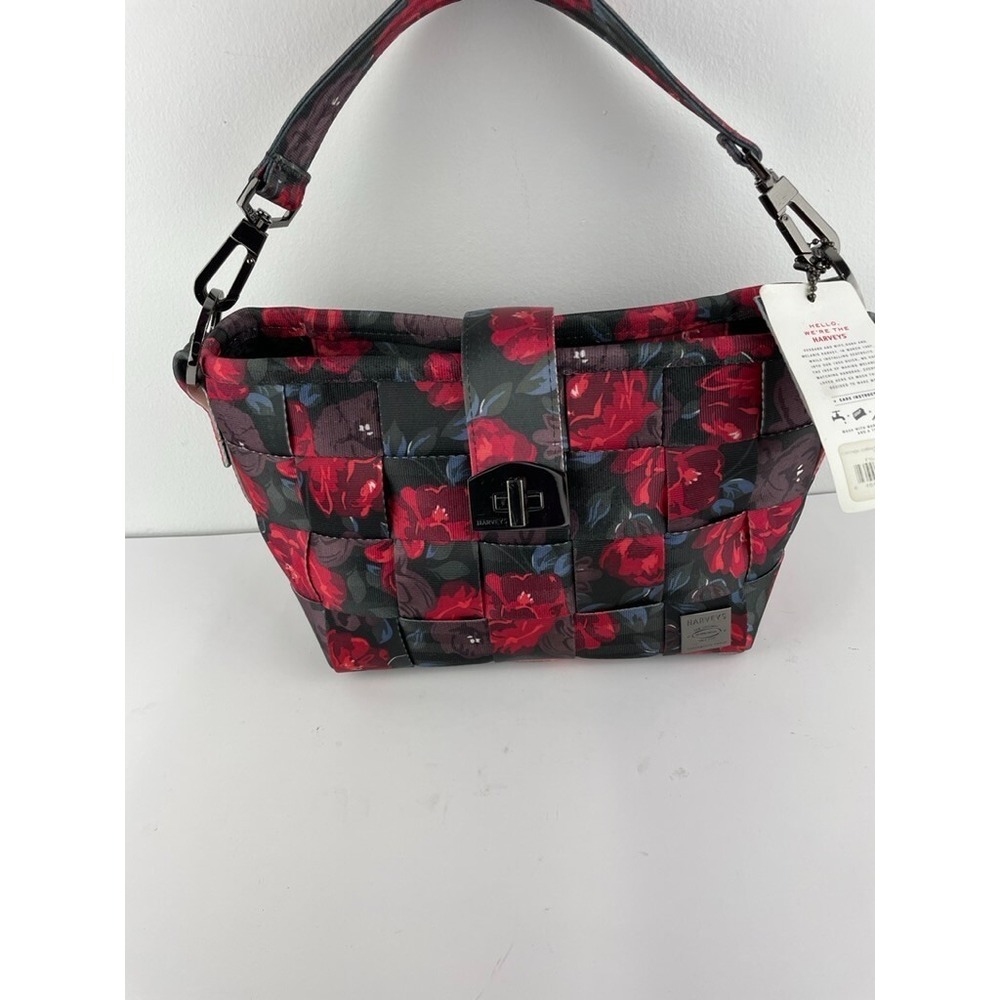 Harveys Carriage Collection Rosa Women's Multicolor Seatbelt Tote Bag Medium NWT - Picture 2 of 10